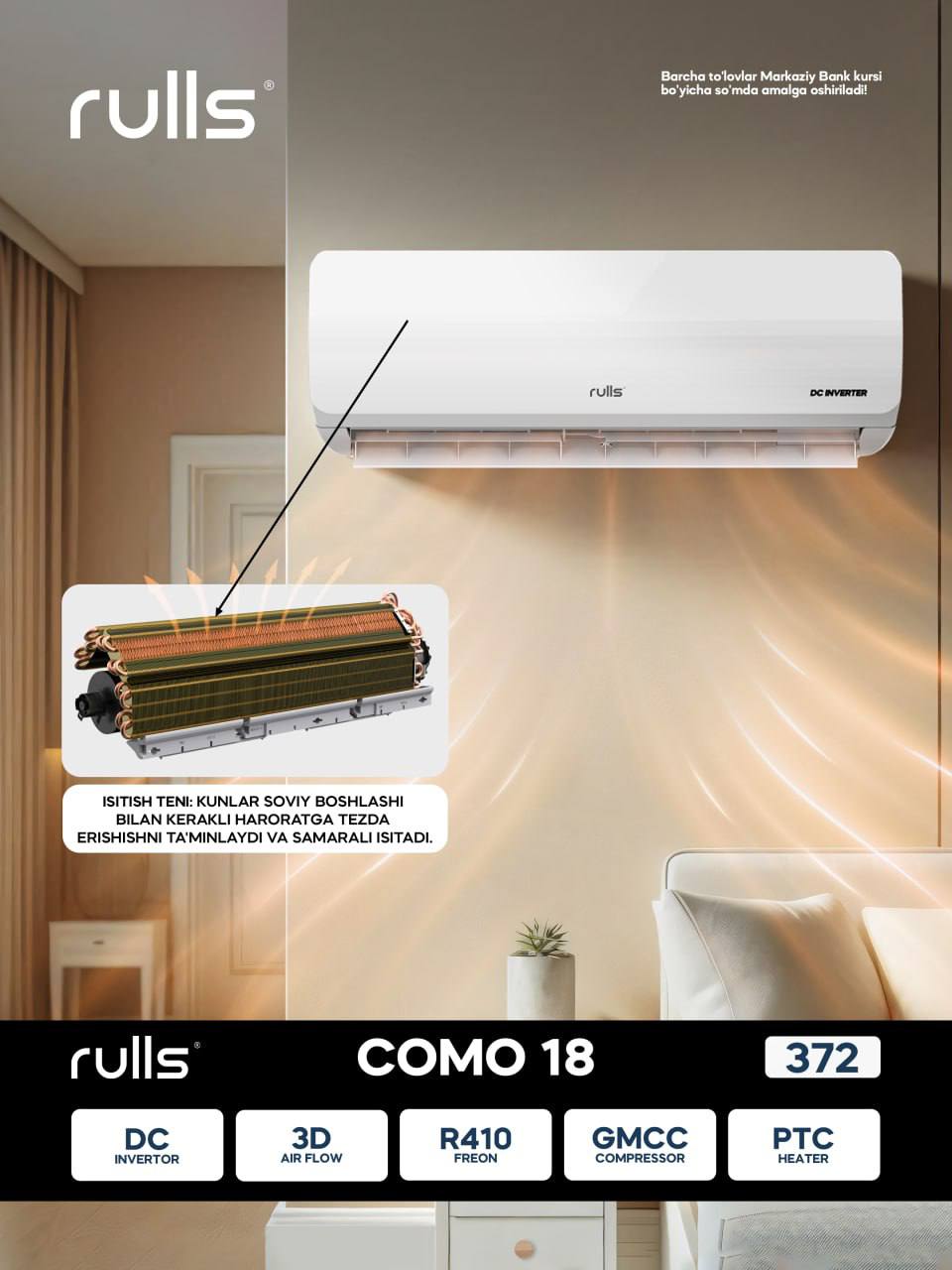 Rulls como 18 konditsioneri